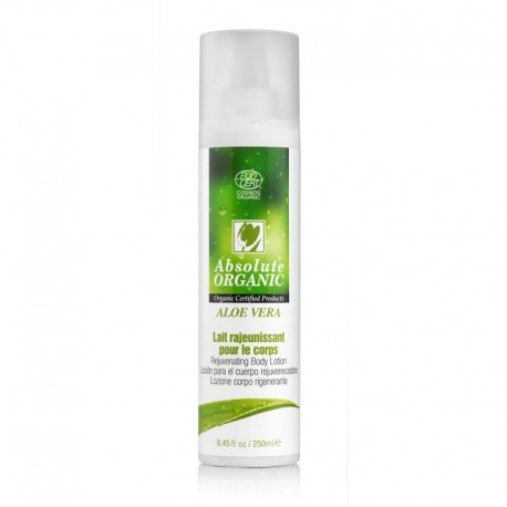 Lait Rajeunissant Pour le Corps 100% BIO à Aloe Vera Certifié ECOCERT - 250ml