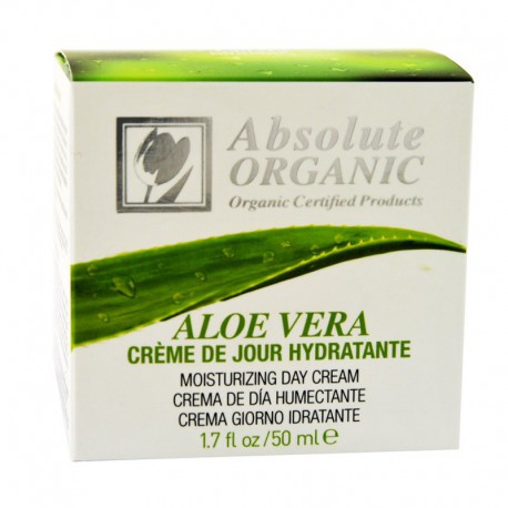 Crème de Jour Hydratante 100% BIO à Aloe Vera Certifié ECOCERT - 50ml