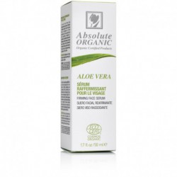 Sérum Raffermissant Pour le Visage 100% BIO à Aloe Vera Certifié ECOCERT - 50ml