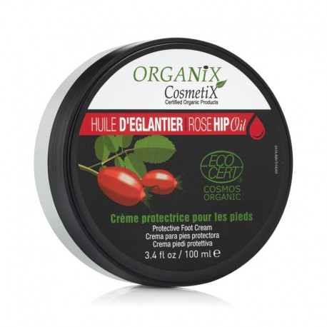 Crème Protectrice Pour les Pieds 100% BIO à l'Huile d'églantier Certifié ECOCERT - 100ml