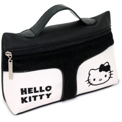 Trousse de toillette Blanche et Noir - Hello Kitty