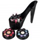 Coffret cadeau maquillage et manucure format chaussure