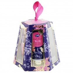 Set de bain format voyage - Collection Floral Fusion -  Lys & Freesia