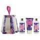Set de bain format voyage - Collection Floral Fusion -  Lys & Freesia