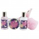 Coffret de bain format chaussure - Floral Fusion - Lys et Freesia