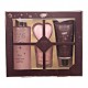 Coffret de bain avec bougie - Rose