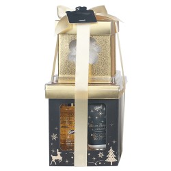 Coffret cadeau de bain à la Vanille et au Tilleul - Boîtes gigognes