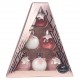 Coffret de bain bien-être boules de douche à la rose
