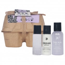 Coffret de bain et bien-être ecologique format boîte à œufs  à la lavande