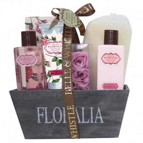 Corbeille de Bain Bois FLORALIA