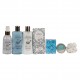 Coffret de bain avec des pétales de savon- Aloe Vera & Menthe Poivrée