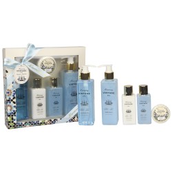 Coffret cadeau bain & soins beauté à l'aloe vera et menthe poivrée