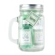 Coffret de bain avec une fleur de douche et son mug en verre- Thé vert