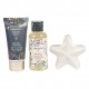 Set de bain - Traîneau en métal - Vanille & tilleul - Idée Cadeau Noël