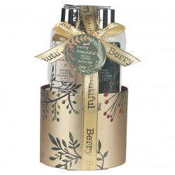 Coffret soin de bain à la vanille et fleur de tilleul - Idée cadeau