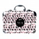 Mallette de maquillage XXXL incluant 4 vernis - Black&Pink