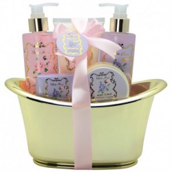 Baignoire de Bain - Lemon Blossom - Rose, Lys & Freesia, Jasmin & Magnolia - 5 Pcs