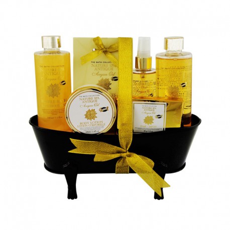 Baignoire de Bain - Antique - Argan - 6 Pcs