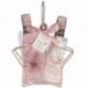 COFFRET DE BAIN POUR FEMME EN FORME D' ETOILE MÉTALLIQUE