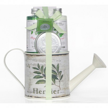 Arrosoir de Bain HERBAL - 4 Pièces - Bergamotte et Basilic