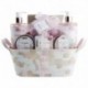 PURE TEMPTATION BATH GIFT WIRE BASKET