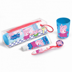 SET BROSSE À DENTS PEPPA PIG
