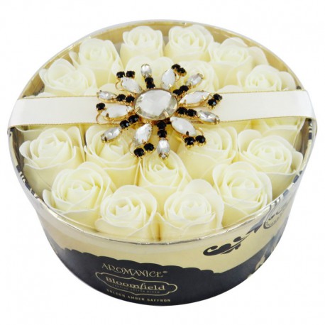 Fleur de Pétales de Savon - Bloomfield - Fleurs Blanches et Musk