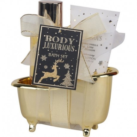 BELLE Luxury in Amber - Cage de Bain Métallique