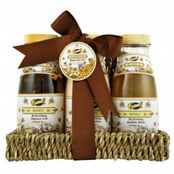 Coffret de Bain - Honey - Miel - 3 Pcs