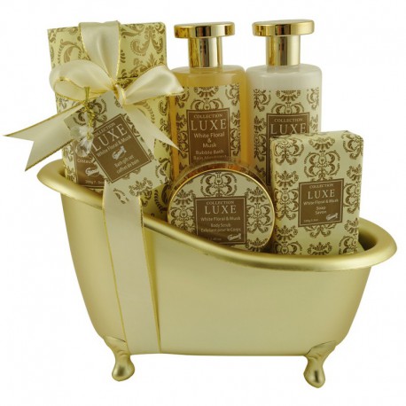 Baignoire de Bain - Luxe - White Floral & Musk - 5 Pcs