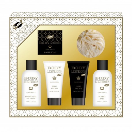 Body Luxurious Black - Coffret de Bain Star