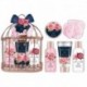 Belle&Whistle Spring - Cage Bain Métallique Spring Rose