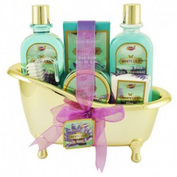 Baignoire de Bain - White Lily - Lys - 6 Pcs