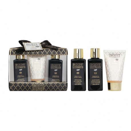 Body Luxurious Black - Coffret Trio de Bain