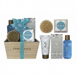 Essentials Spa - Corbeille de Bain en Bois