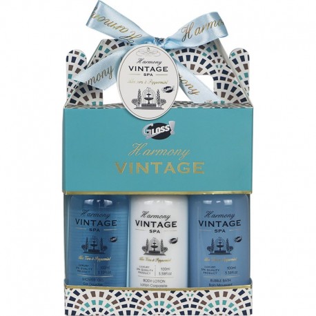 Harmony Vintage Spa - Coffret de Bain Trio