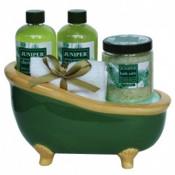 Baignoire de Bain - Juniper - Genévrier - 4 Pcs