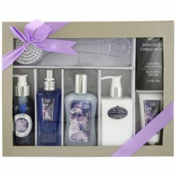 Coffret de Bain - Luxuries Collection - Fleur d'orchidée - 7 Pcs