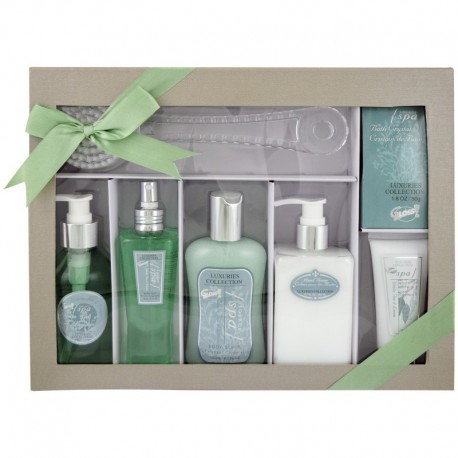 Coffret de Bain - Luxuries Collection - Thé Blanc - 7 Pcs