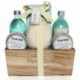 Corbeille de Bain - Fresh - Aloe Vera & Menthe Poivrée - 6 Pcs