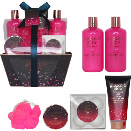 Glisten & Glow pink - Corbeille de Bain Trapèze