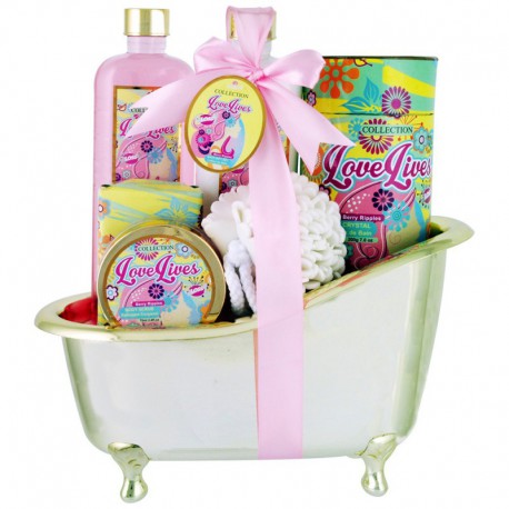 Baignoire de Bain - Love Lives - Mûre - 6 Pcs