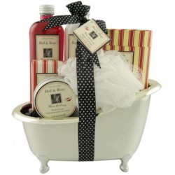 Baignoire de Bain - Red & Rosy - Mûre - 6 Pcs
