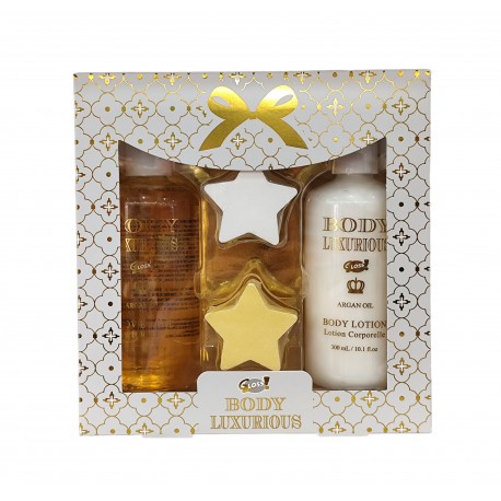 Coffret de Bain Body Luxurious Argan Oil - 4 pièces