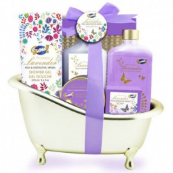 Baignoire de Bain - Gold - Lys et Freesia - 6 Pcs