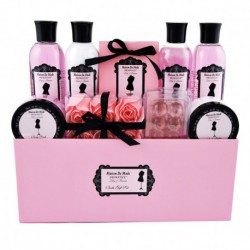 Coffret de Bain - Maison de Mode - Rose, Lys & Freesia - 19 Pcs
