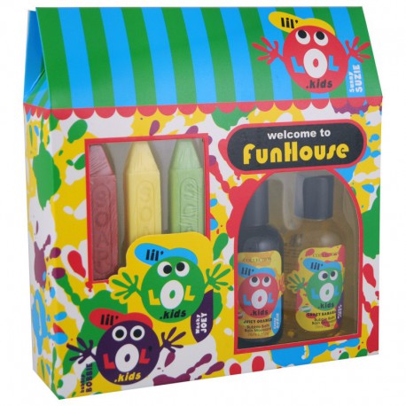 Coffret de Bain - Funhouse - Banane & Orange - 5 Pcs