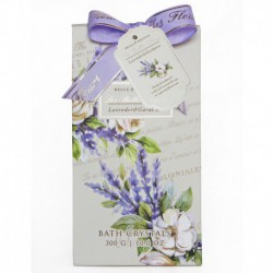 Set de Bain Crystal - Les Belles Fleurs - Lavande - 1 Pcs