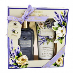 Coffret de Bain Duo - Les Belles Fleurs - Lavande - 2 Pcs