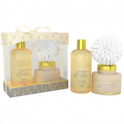 Boite de Bain - Body Luxurious Gold - Vanille & Tilleul - 3 Pcs